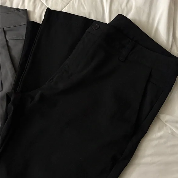 Mens casual pants black & grey - Picture 3 of 11